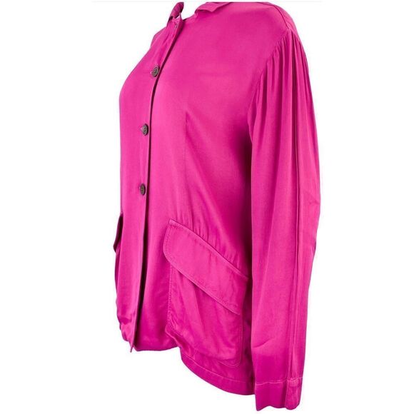 Raquel Allegra Explorer Blazer in Fuchsia NWT Size 1/Medium - Picture 3 of 9